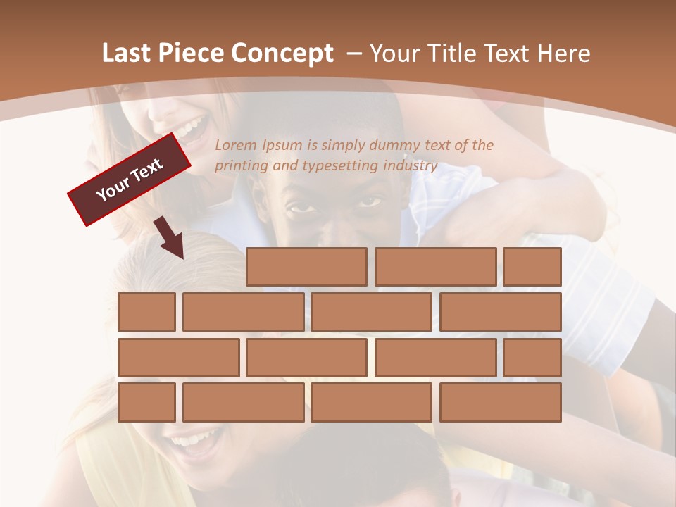 Teenagers Having Fun Outdoors PowerPoint Template