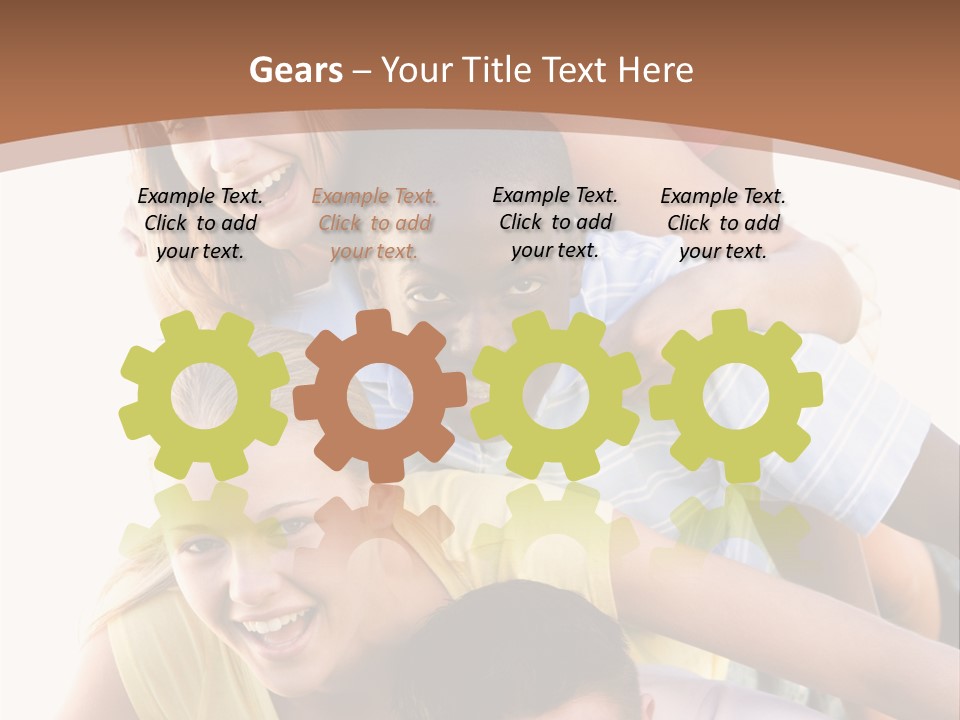 Teenagers Having Fun Outdoors PowerPoint Template