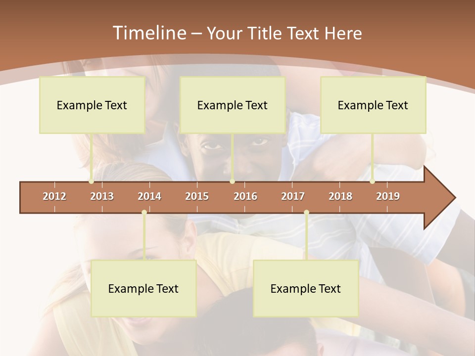 Teenagers Having Fun Outdoors PowerPoint Template