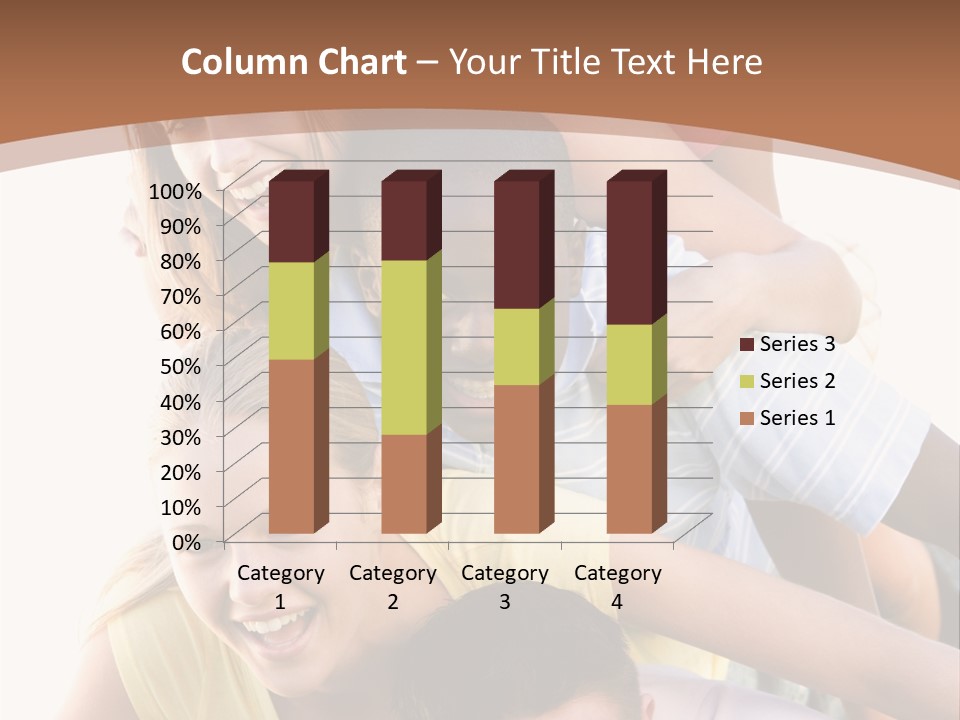 Teenagers Having Fun Outdoors PowerPoint Template