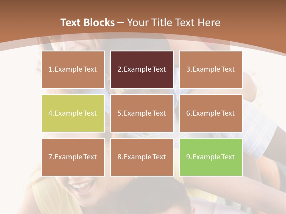 Teenagers Having Fun Outdoors PowerPoint Template