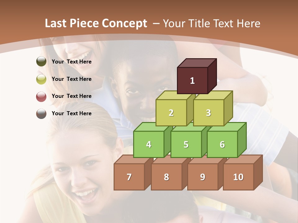 Teenagers Having Fun Outdoors PowerPoint Template