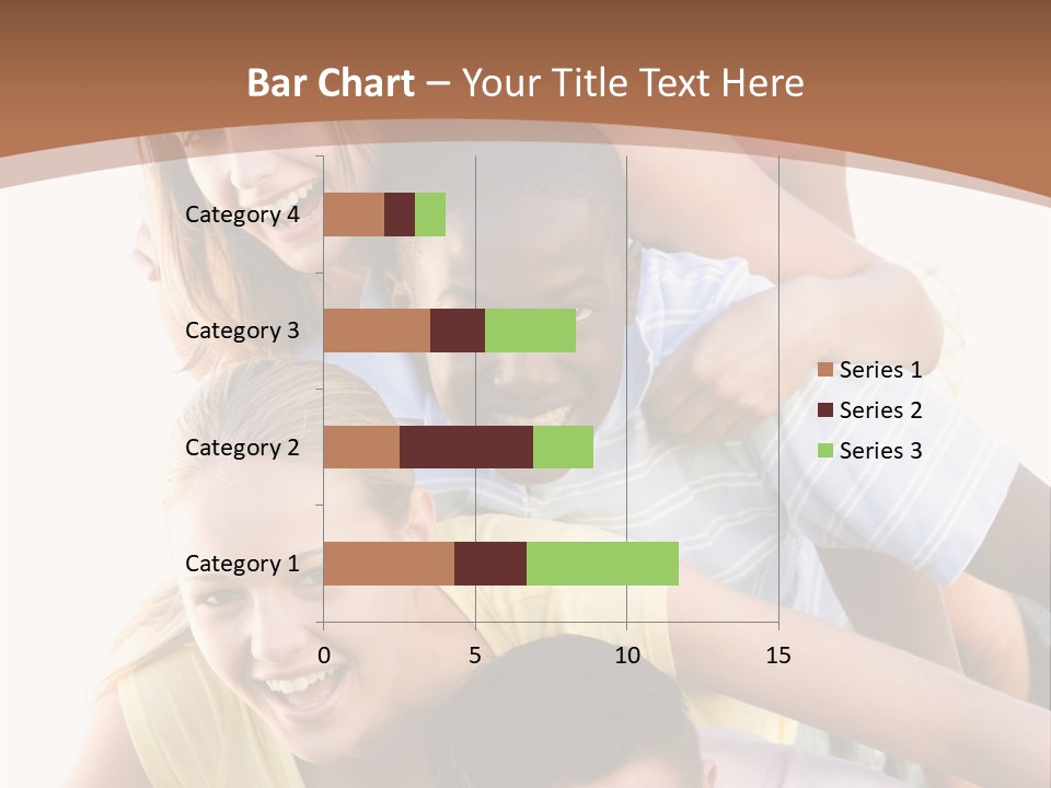 Teenagers Having Fun Outdoors PowerPoint Template