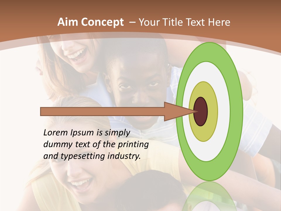 Teenagers Having Fun Outdoors PowerPoint Template