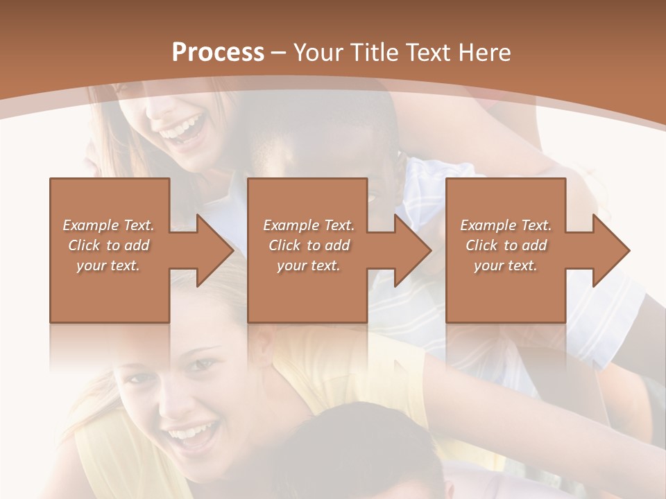 Teenagers Having Fun Outdoors PowerPoint Template