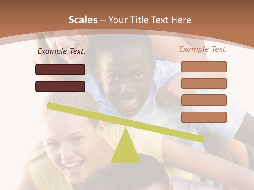 Teenagers Having Fun Outdoors PowerPoint Template