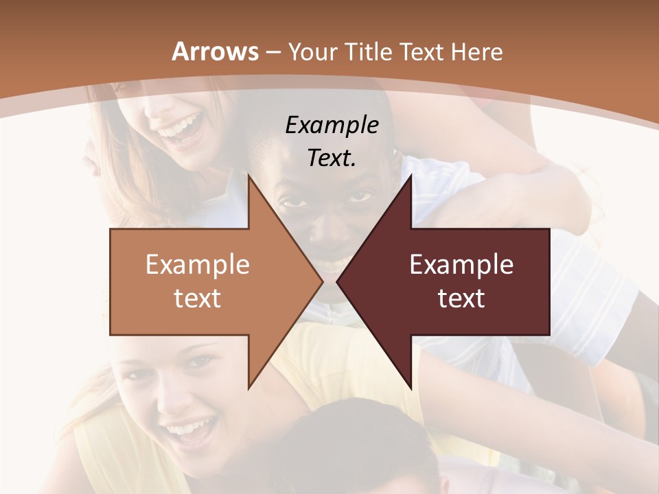 Teenagers Having Fun Outdoors PowerPoint Template