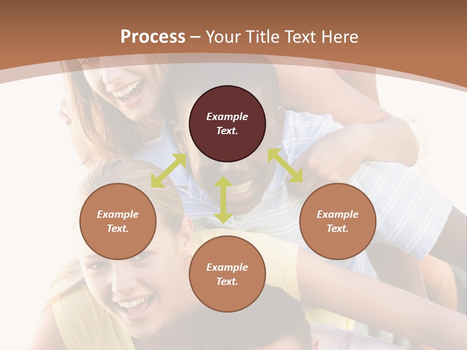 Teenagers Having Fun Outdoors PowerPoint Template