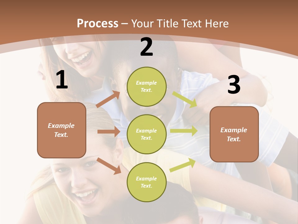 Teenagers Having Fun Outdoors PowerPoint Template