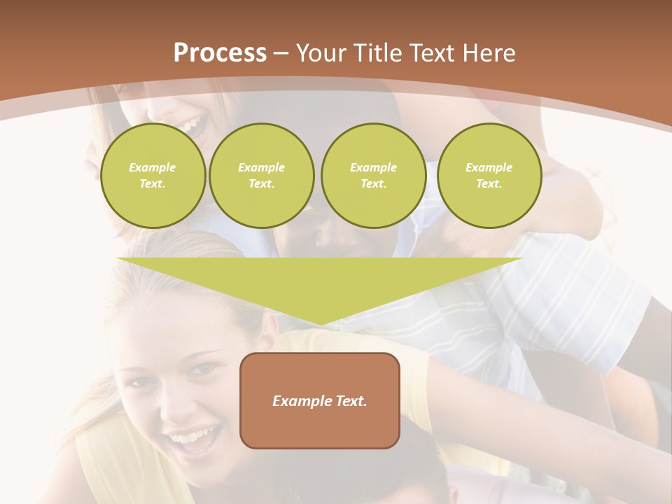 Teenagers Having Fun Outdoors PowerPoint Template