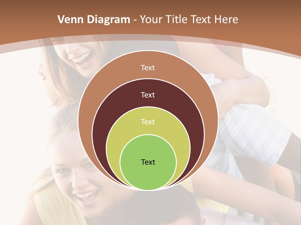 Teenagers Having Fun Outdoors PowerPoint Template