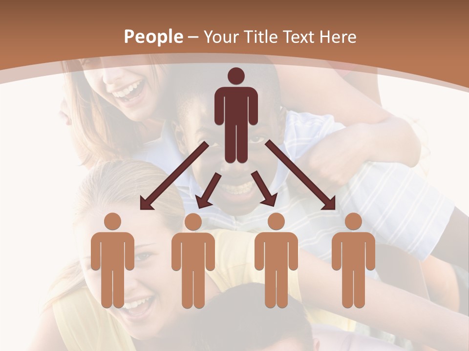 Teenagers Having Fun Outdoors PowerPoint Template