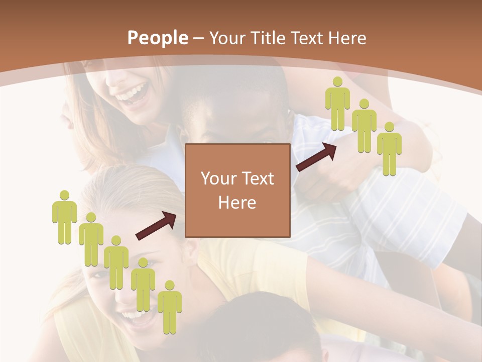 Teenagers Having Fun Outdoors PowerPoint Template