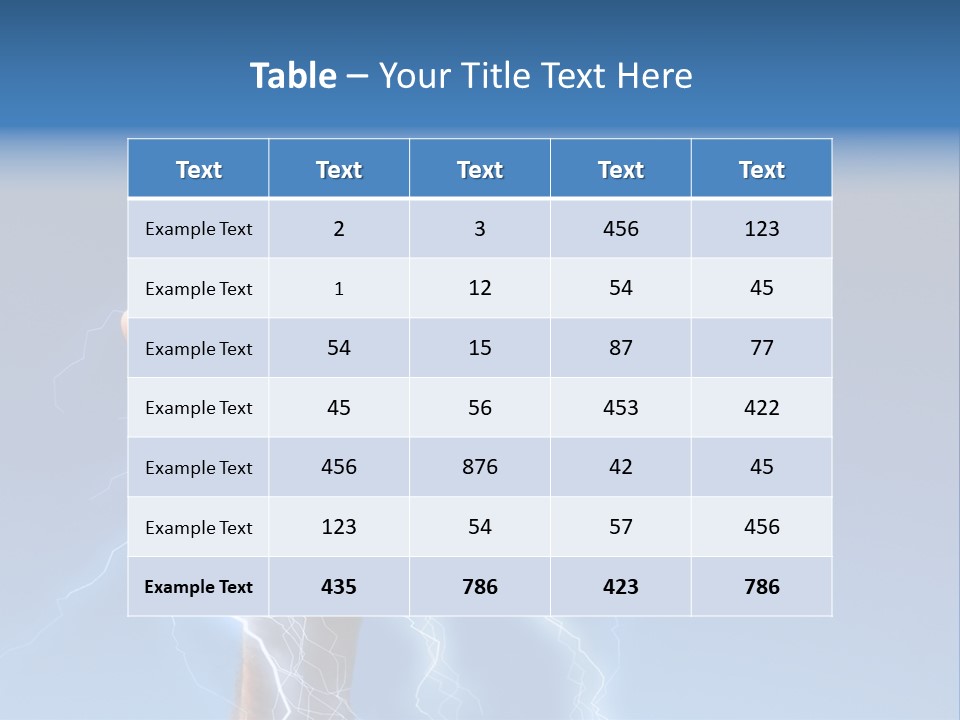 Power! PowerPoint Template