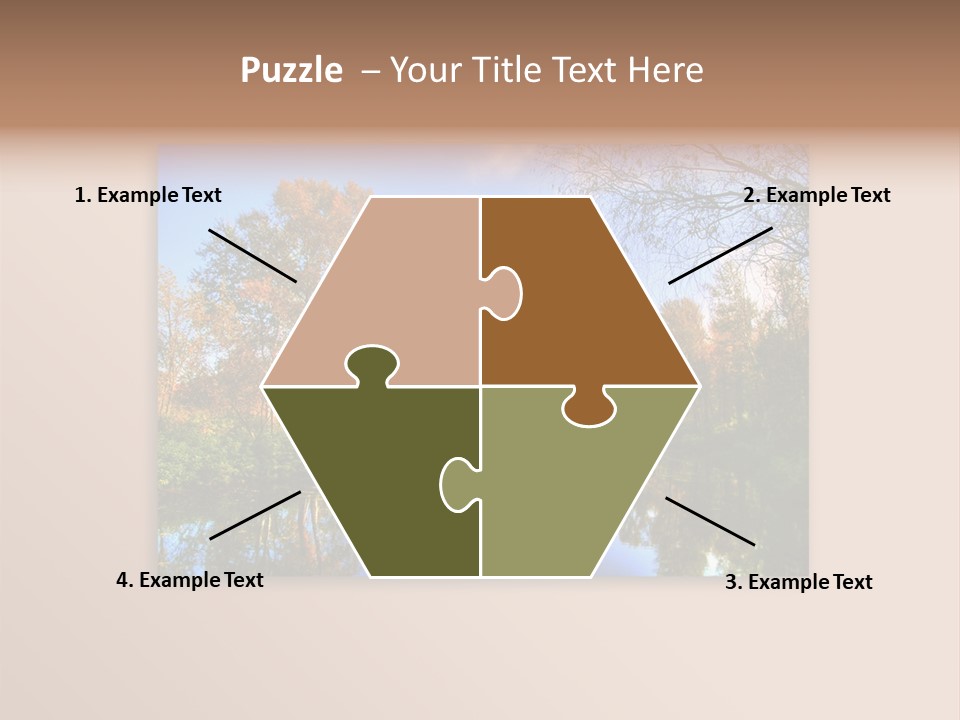 Happy Smiling People. Over White Background PowerPoint Template