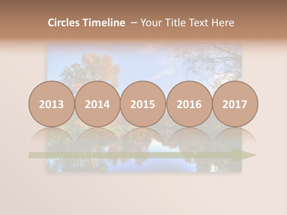 Happy Smiling People. Over White Background PowerPoint Template