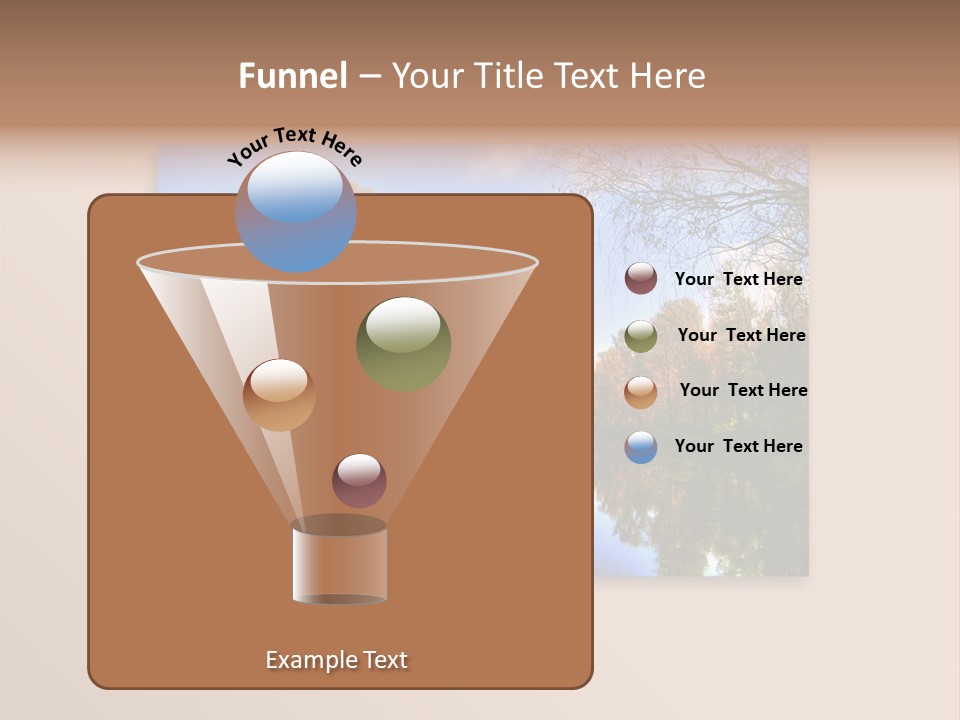 Happy Smiling People. Over White Background PowerPoint Template