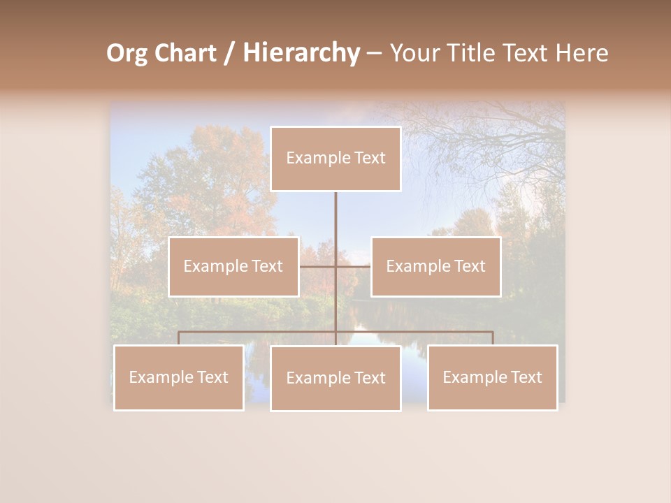 Happy Smiling People. Over White Background PowerPoint Template