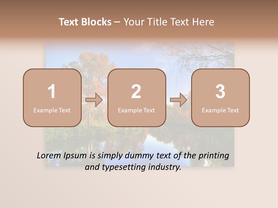 Happy Smiling People. Over White Background PowerPoint Template