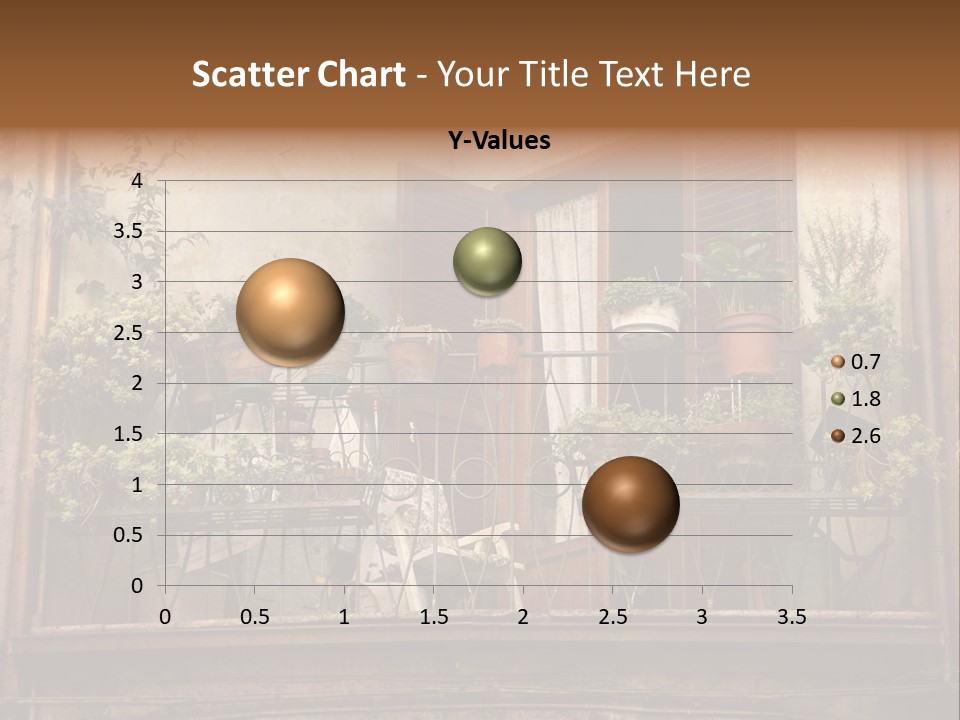 Artistic Work Of My Own In Retro Style - Postcard From Italy. - Architecture Urban Orvieto, Umbria, Italy PowerPoint Template