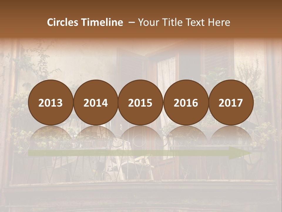 Artistic Work Of My Own In Retro Style - Postcard From Italy. - Architecture Urban Orvieto, Umbria, Italy PowerPoint Template