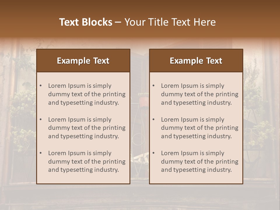 Artistic Work Of My Own In Retro Style - Postcard From Italy. - Architecture Urban Orvieto, Umbria, Italy PowerPoint Template