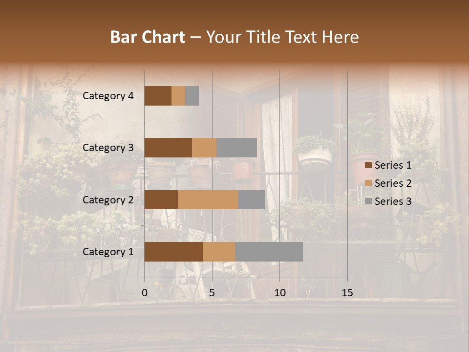 Artistic Work Of My Own In Retro Style - Postcard From Italy. - Architecture Urban Orvieto, Umbria, Italy PowerPoint Template