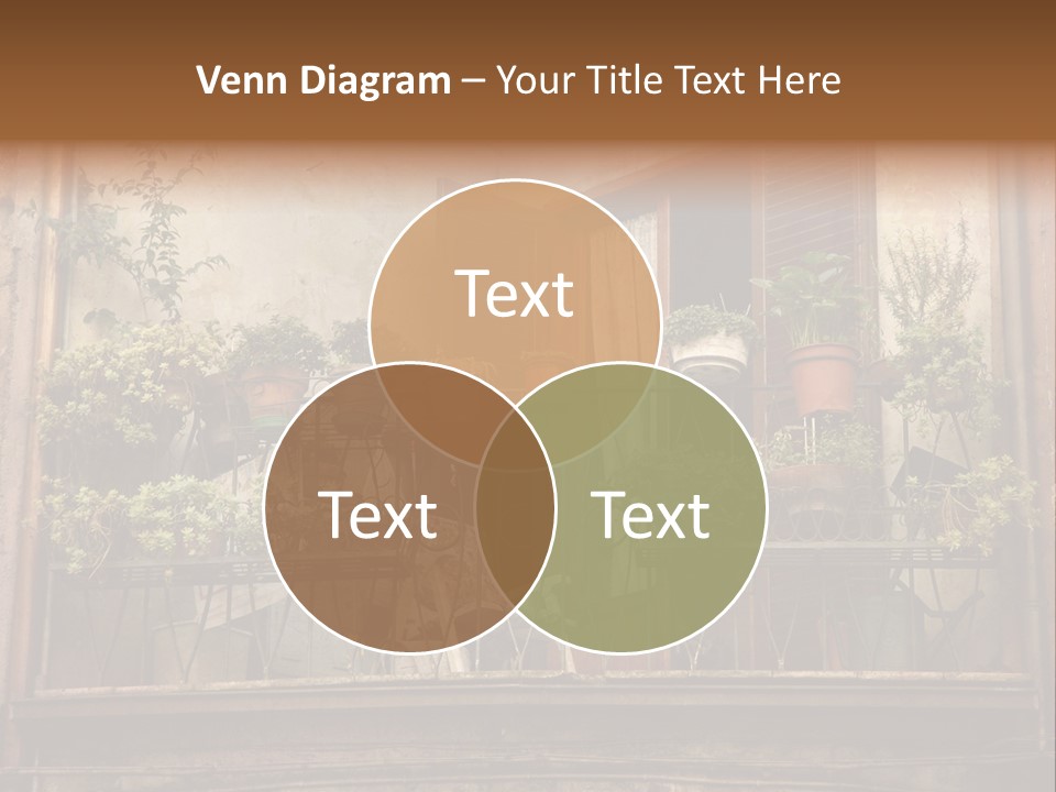 Artistic Work Of My Own In Retro Style - Postcard From Italy. - Architecture Urban Orvieto, Umbria, Italy PowerPoint Template