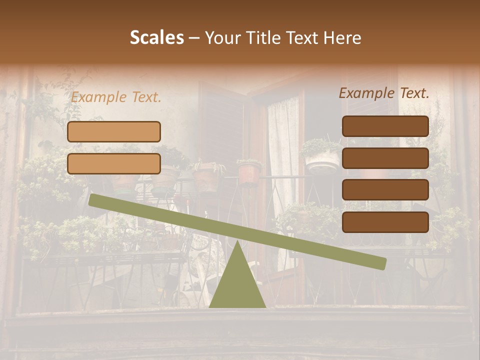 Artistic Work Of My Own In Retro Style - Postcard From Italy. - Architecture Urban Orvieto, Umbria, Italy PowerPoint Template