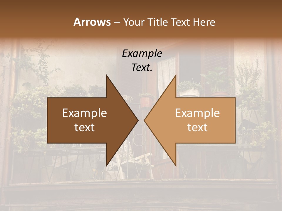 Artistic Work Of My Own In Retro Style - Postcard From Italy. - Architecture Urban Orvieto, Umbria, Italy PowerPoint Template