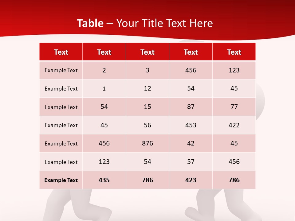 Two 3D Humans Carry A Home In Their Hands PowerPoint Template