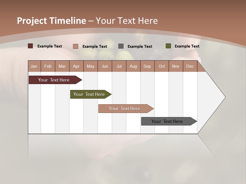 A Person Holding A Handful Of Olives In Their Hands PowerPoint Template