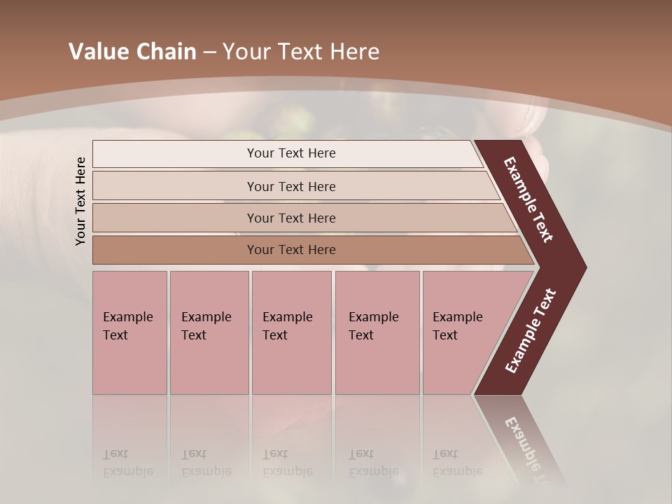 A Person Holding A Handful Of Olives In Their Hands PowerPoint Template