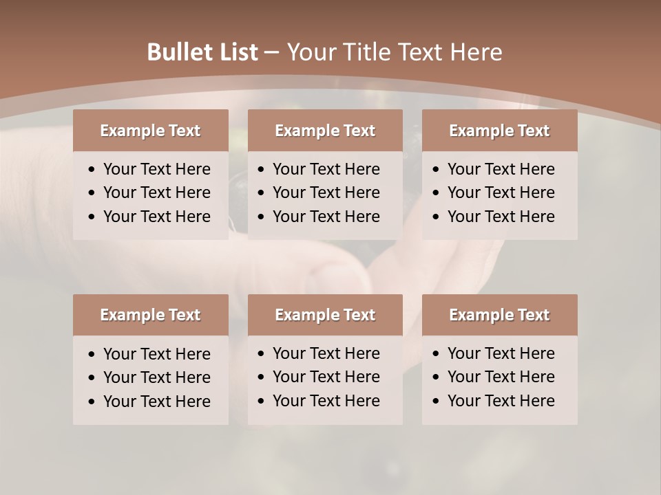 A Person Holding A Handful Of Olives In Their Hands PowerPoint Template