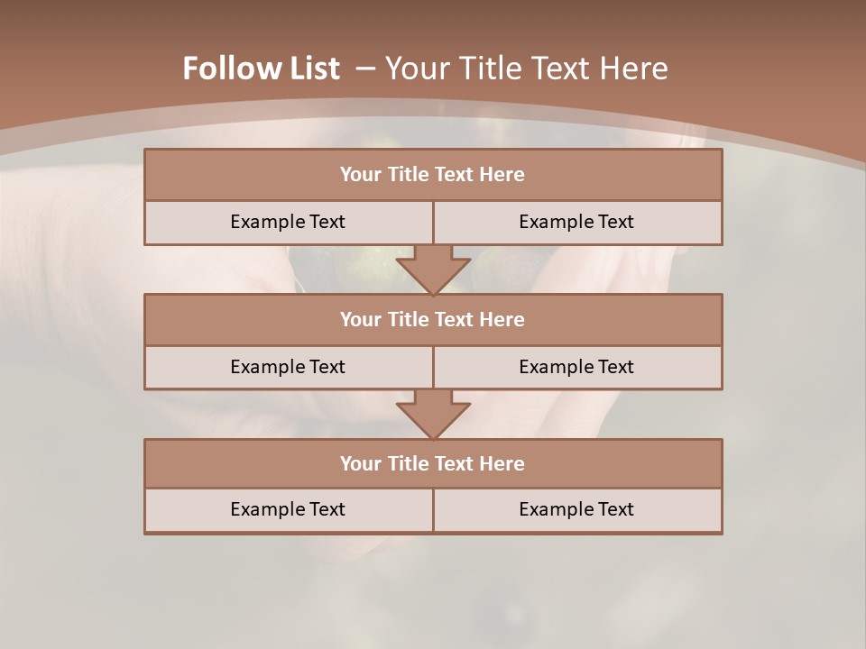 A Person Holding A Handful Of Olives In Their Hands PowerPoint Template