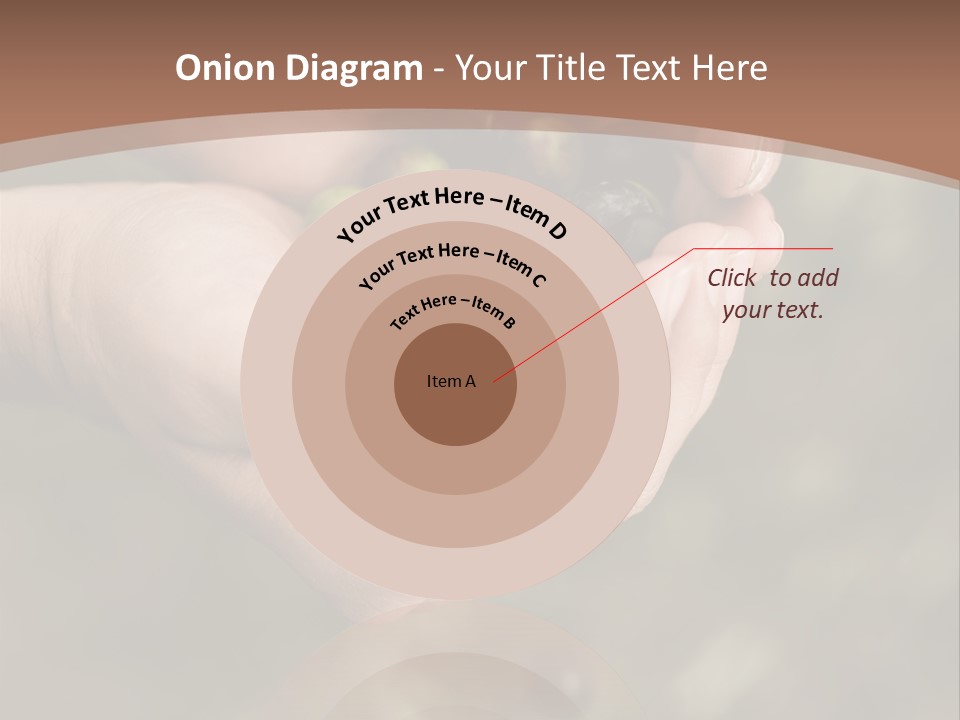 A Person Holding A Handful Of Olives In Their Hands PowerPoint Template