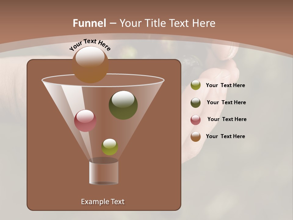 A Person Holding A Handful Of Olives In Their Hands PowerPoint Template