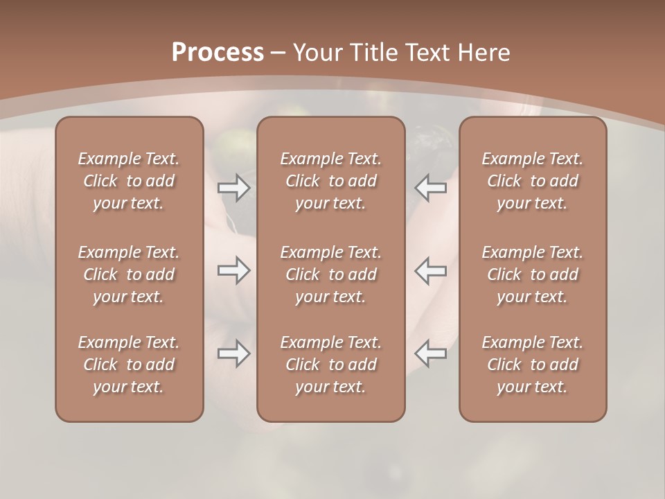 A Person Holding A Handful Of Olives In Their Hands PowerPoint Template