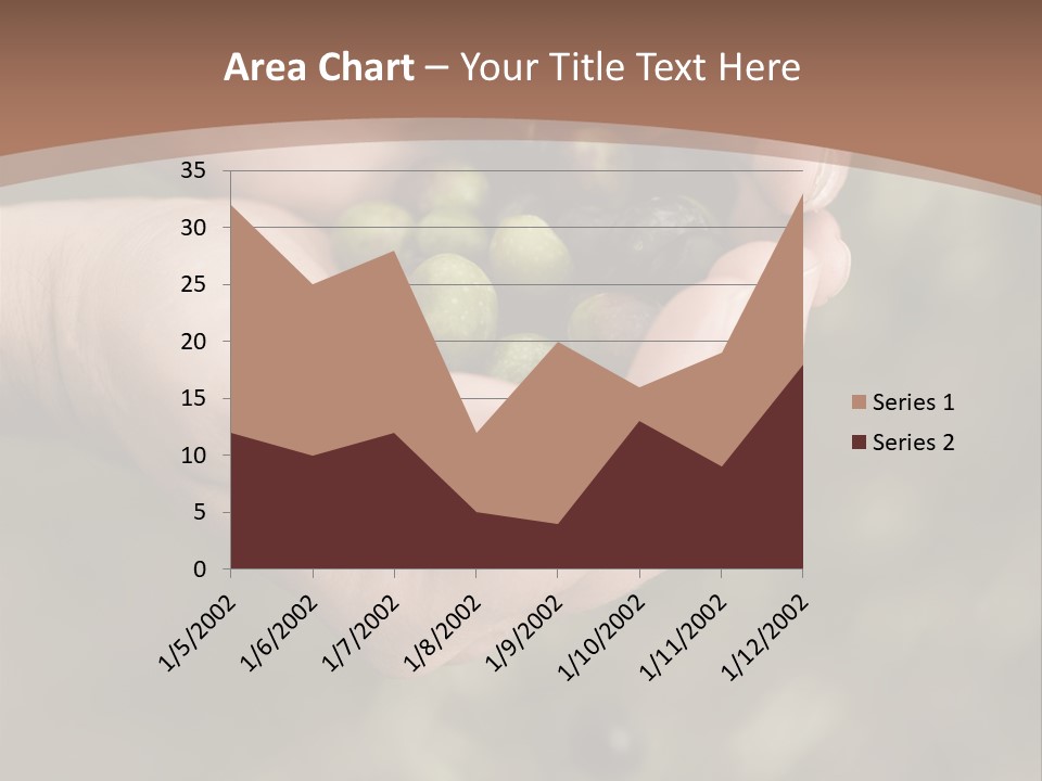 A Person Holding A Handful Of Olives In Their Hands PowerPoint Template