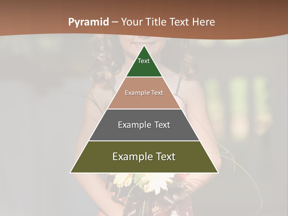Flower Girl PowerPoint Template