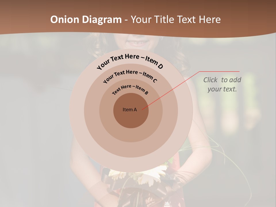 Flower Girl PowerPoint Template