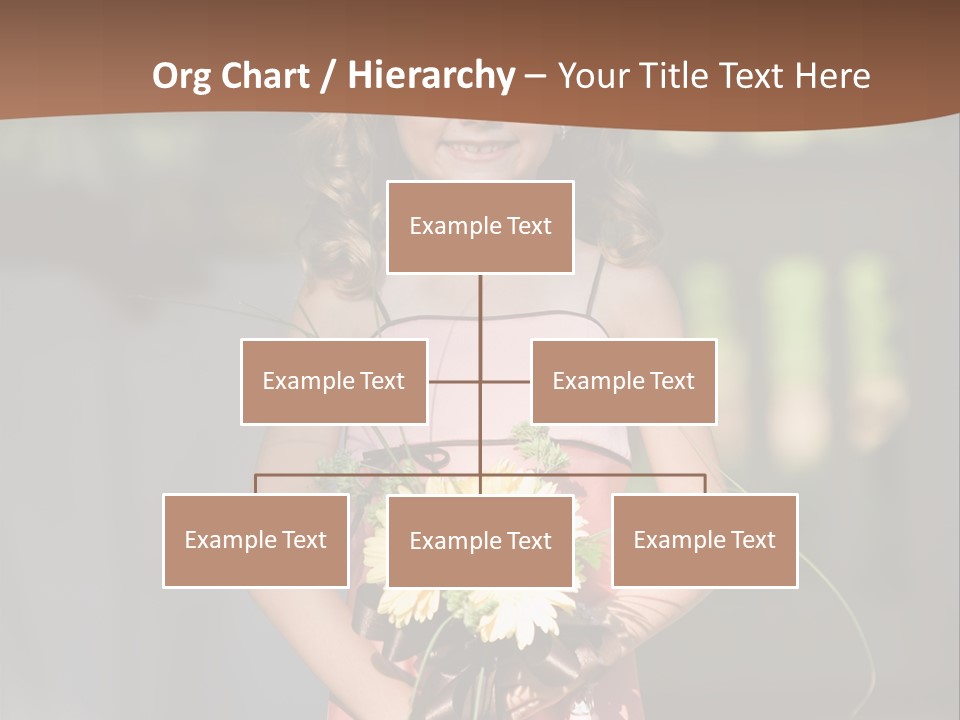 Flower Girl PowerPoint Template