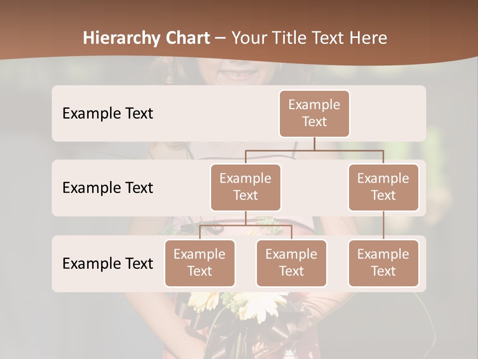 Flower Girl PowerPoint Template