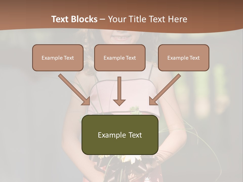 Flower Girl PowerPoint Template