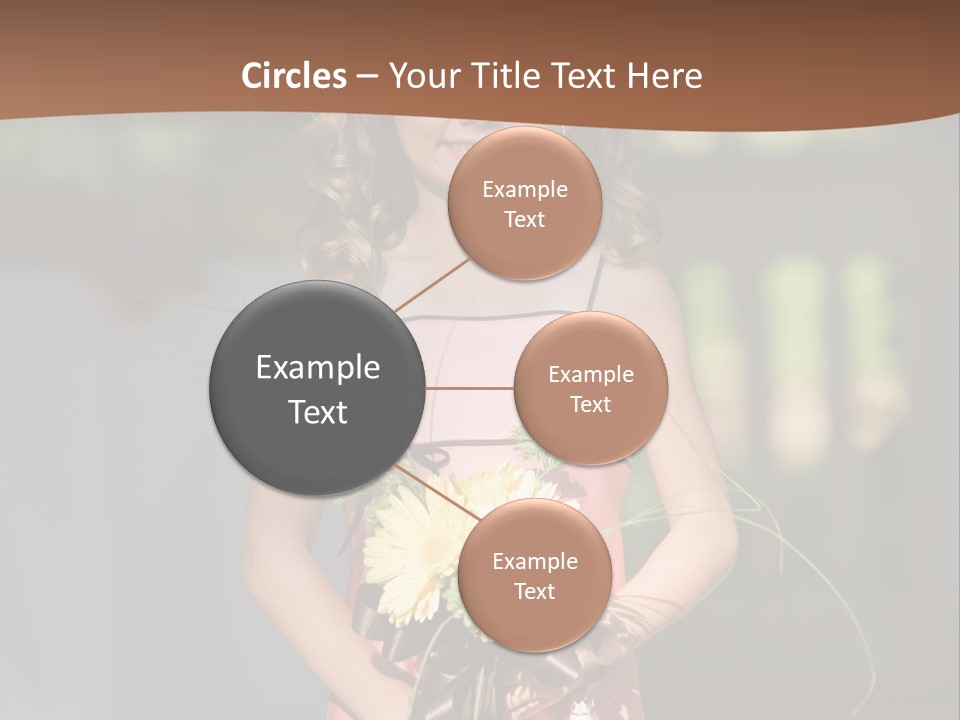 Flower Girl PowerPoint Template