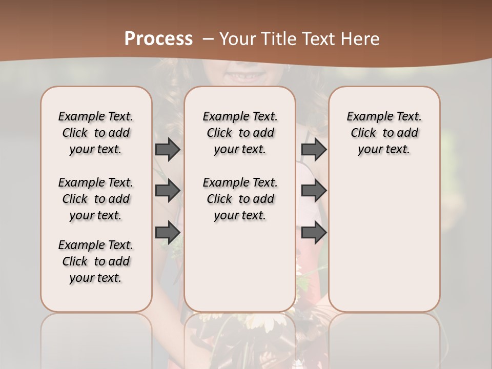 Flower Girl PowerPoint Template