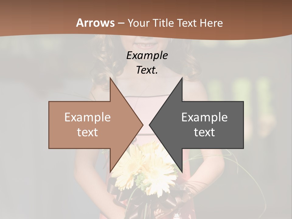 Flower Girl PowerPoint Template