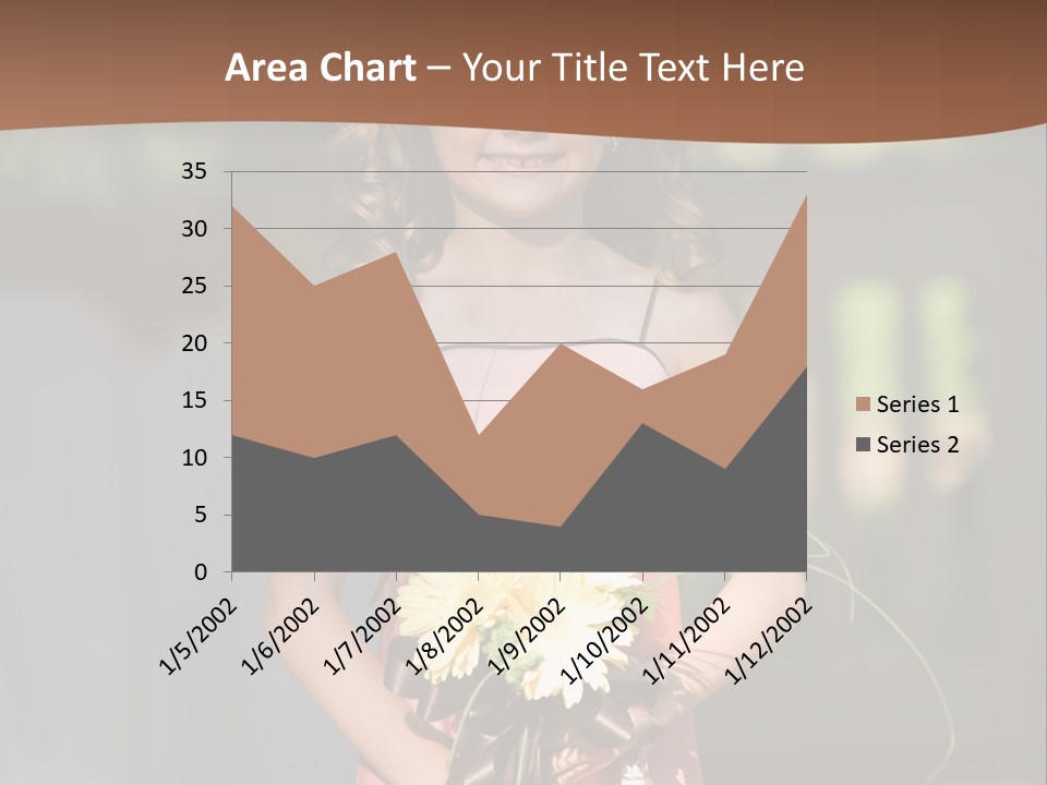 Flower Girl PowerPoint Template