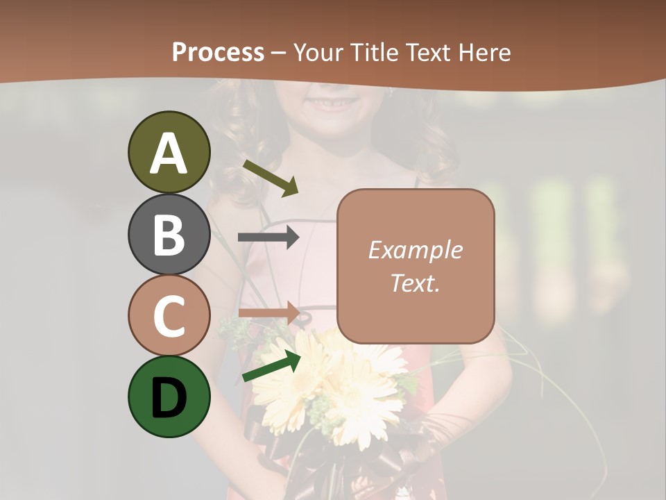 Flower Girl PowerPoint Template