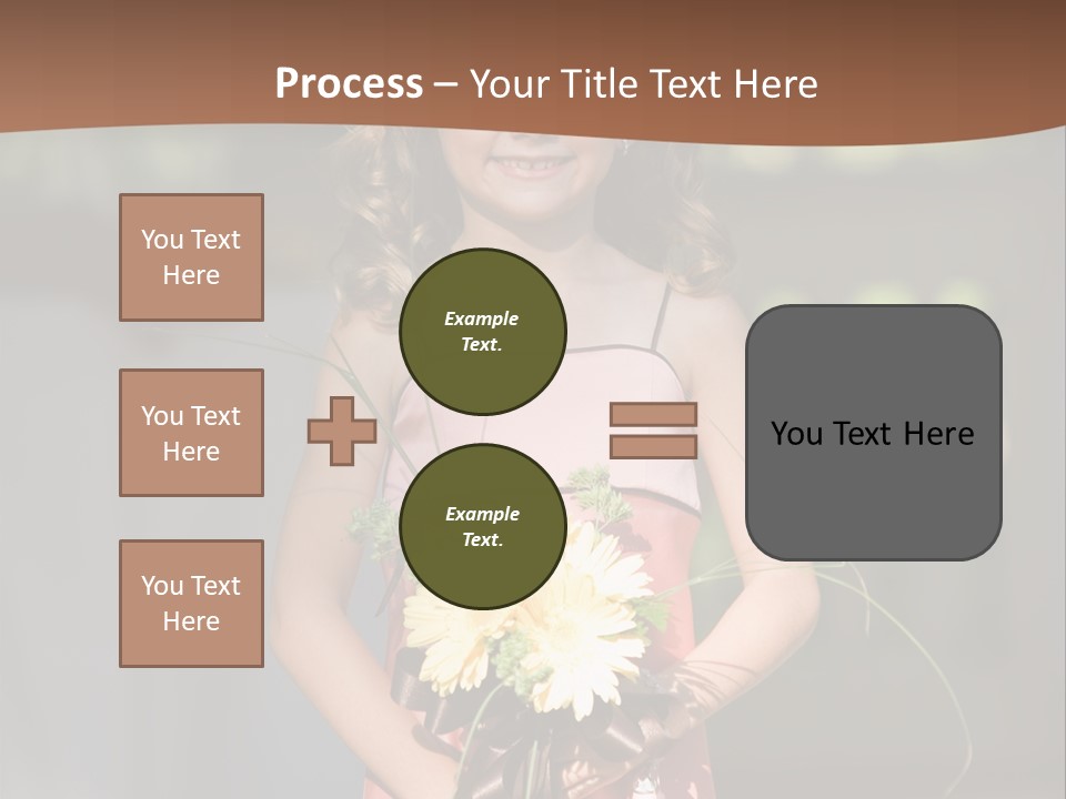 Flower Girl PowerPoint Template
